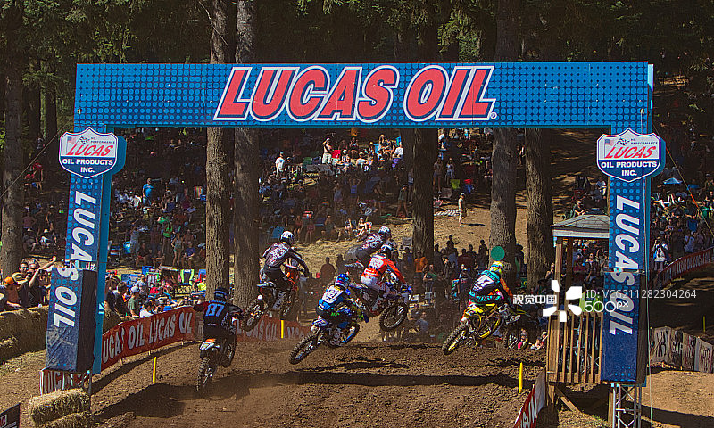 Washougal摩托车越野赛 2018图片素材