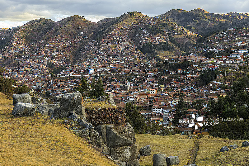 库斯科城市天际线图片素材