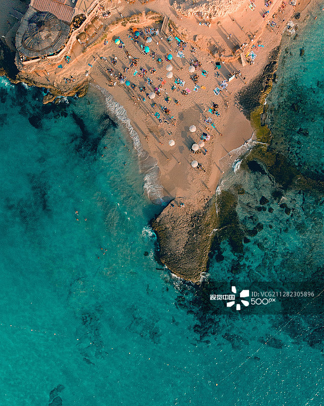 伊维萨岛卡拉孔特图片素材