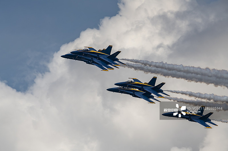 美国海军蓝天使飞行表演队图片素材