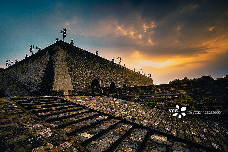 中华门城堡+南京图片素材