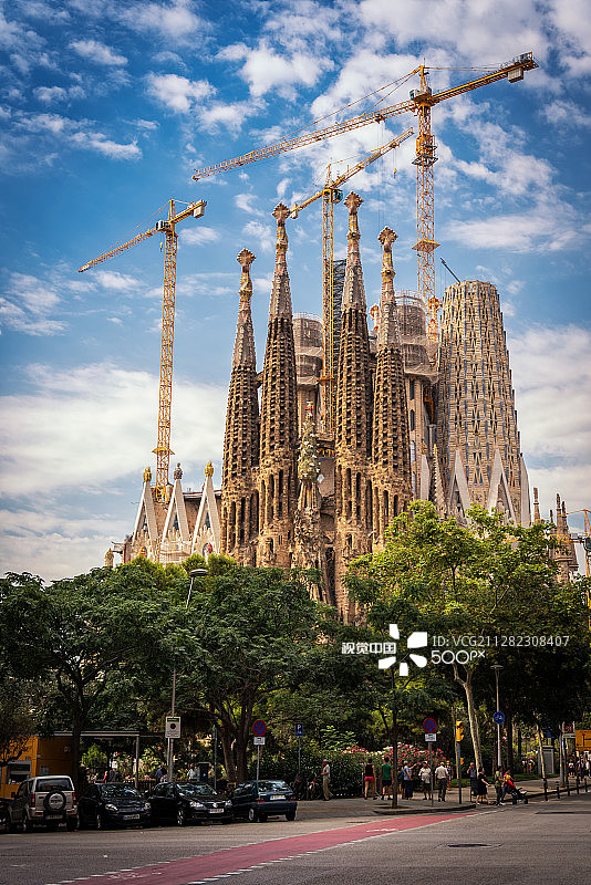 圣家族大教堂图片素材