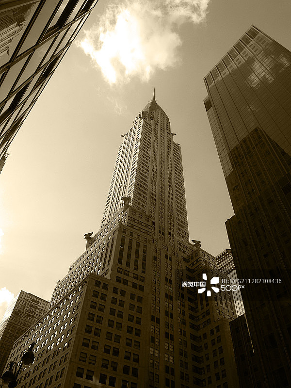 克莱斯勒大厦图片素材