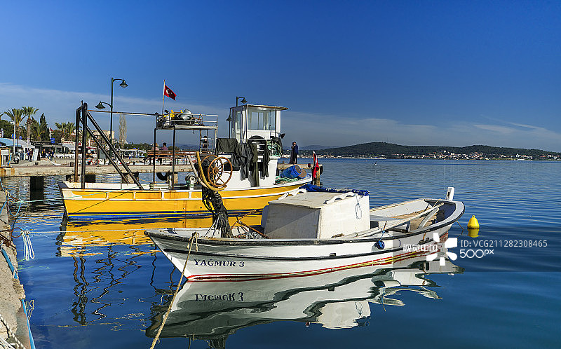 昆达岛（三）与倒影…图片素材