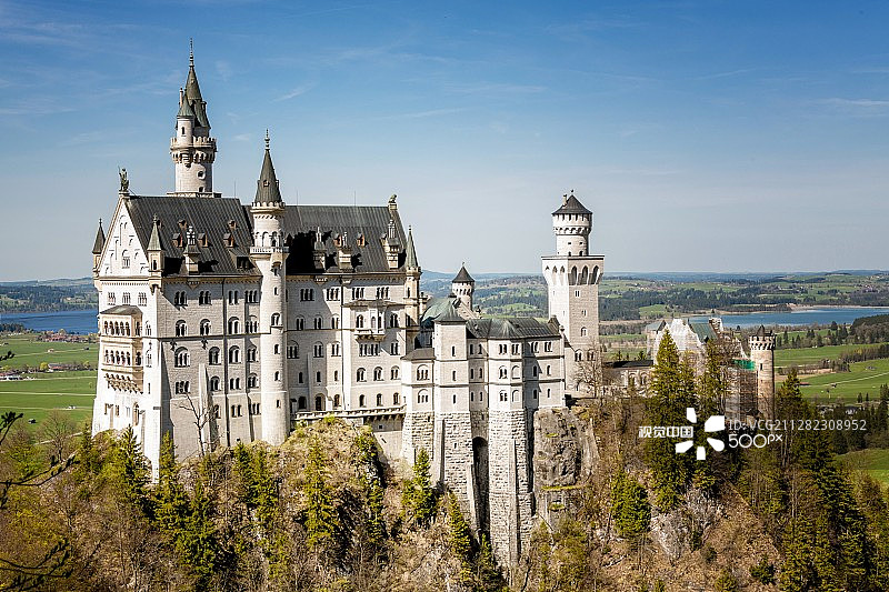 德国新天鹅堡图片素材