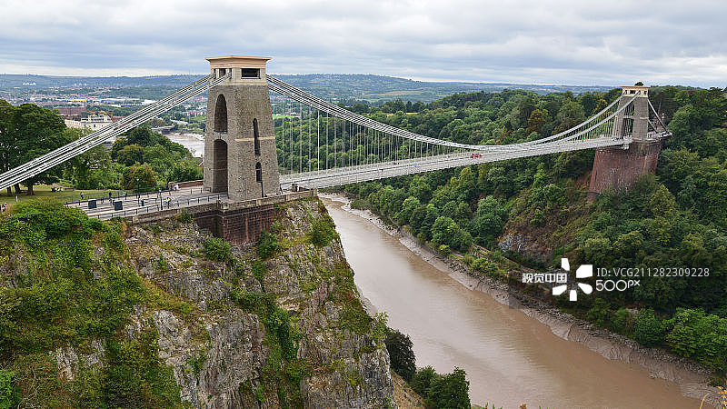 克利夫顿吊桥图片素材