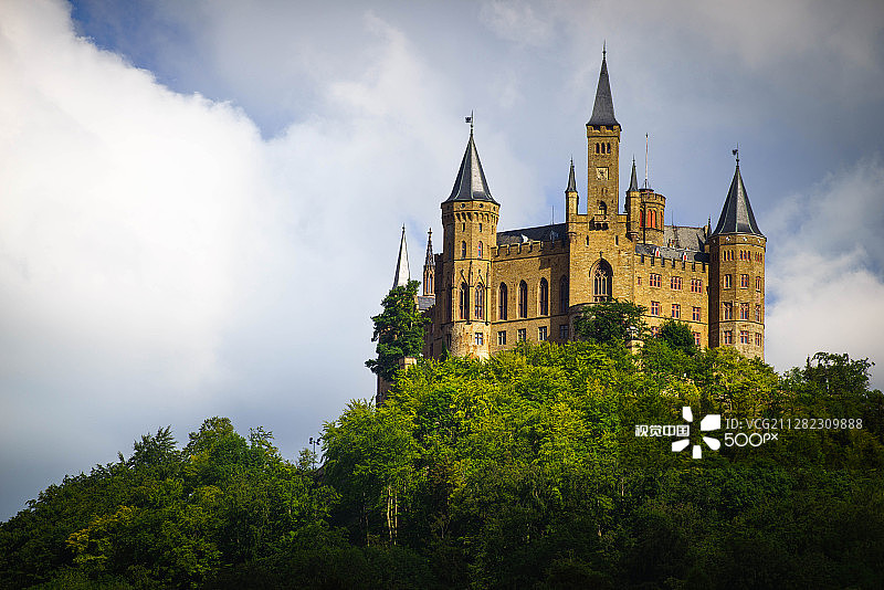 霍亨索伦城堡图片素材