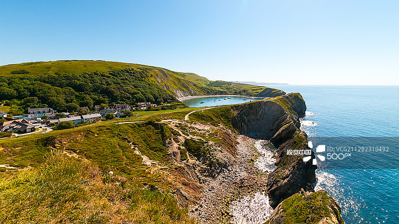 Lulworth湾图片素材