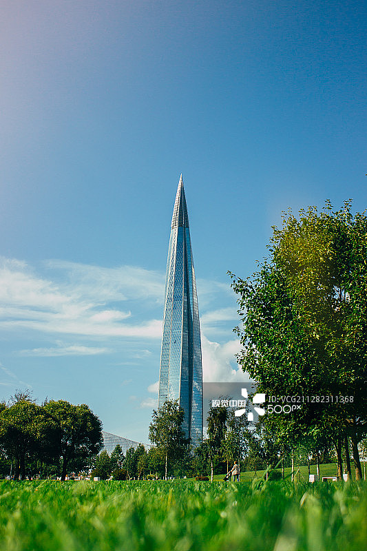 拉赫塔中心图片素材