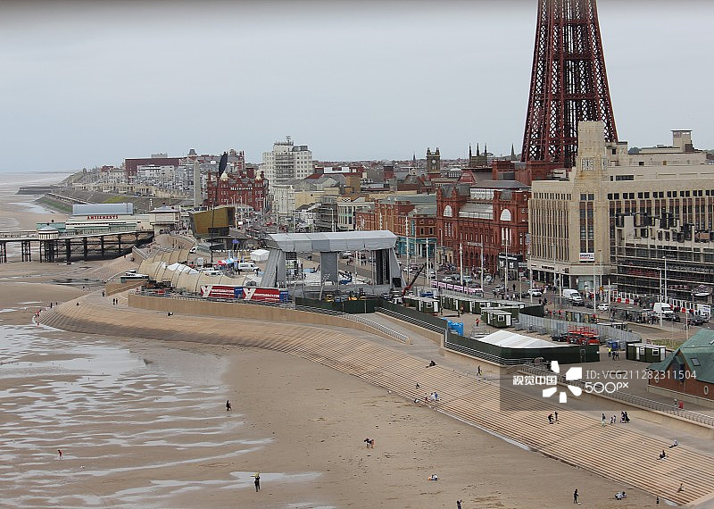 英国布莱克浦图片素材