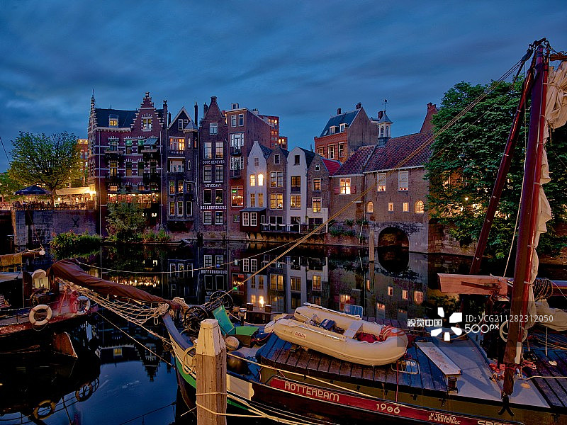 鹿特丹代尔夫斯哈文图片素材