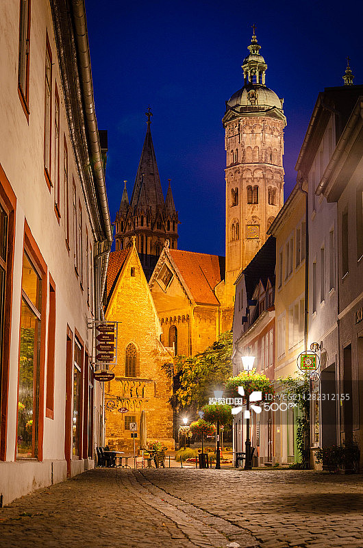 瑙姆堡的教堂图片素材