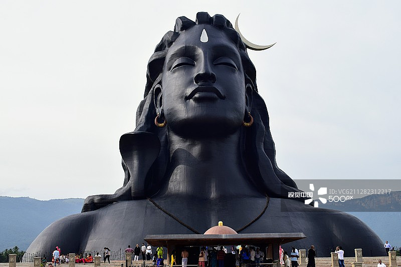 湿婆勋爵 - 伊沙瑜伽中心，哥印拜陀图片素材