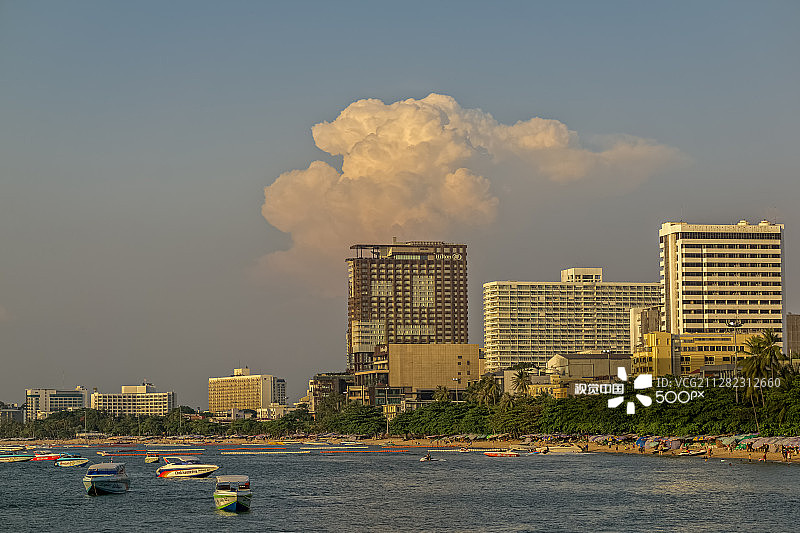 芭堤雅城市风光图片素材