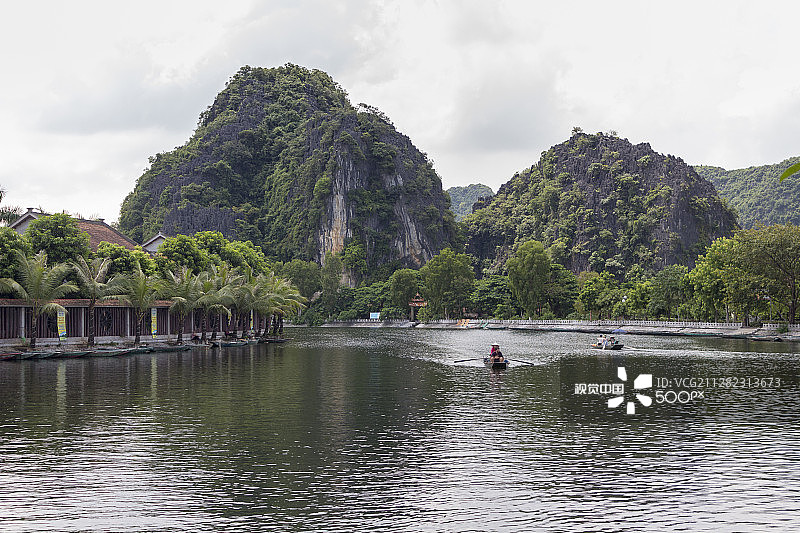 陆上下龙湾长安名胜区图片素材