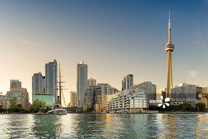 多伦多的天际线图片素材