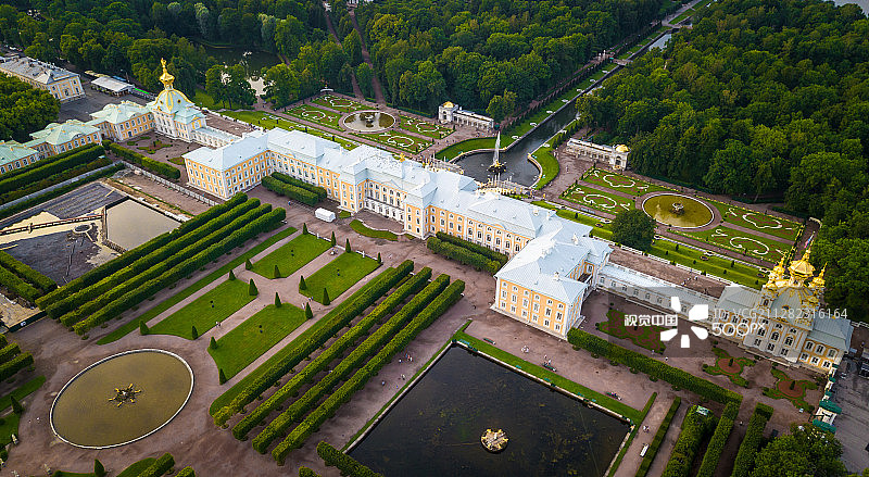 彼得霍夫宫图片素材
