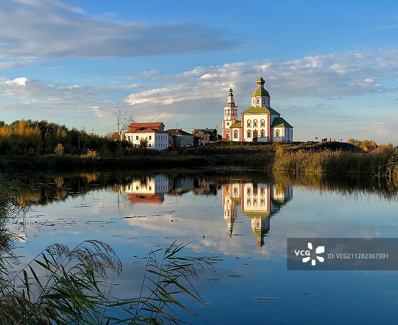 苏兹达尔·傍晚图片素材
