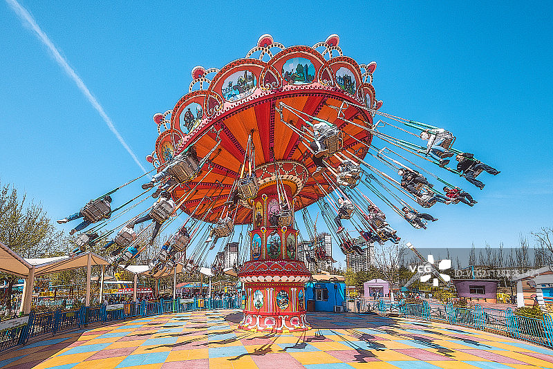 山西省大同市方特欢乐世界游乐园图片素材