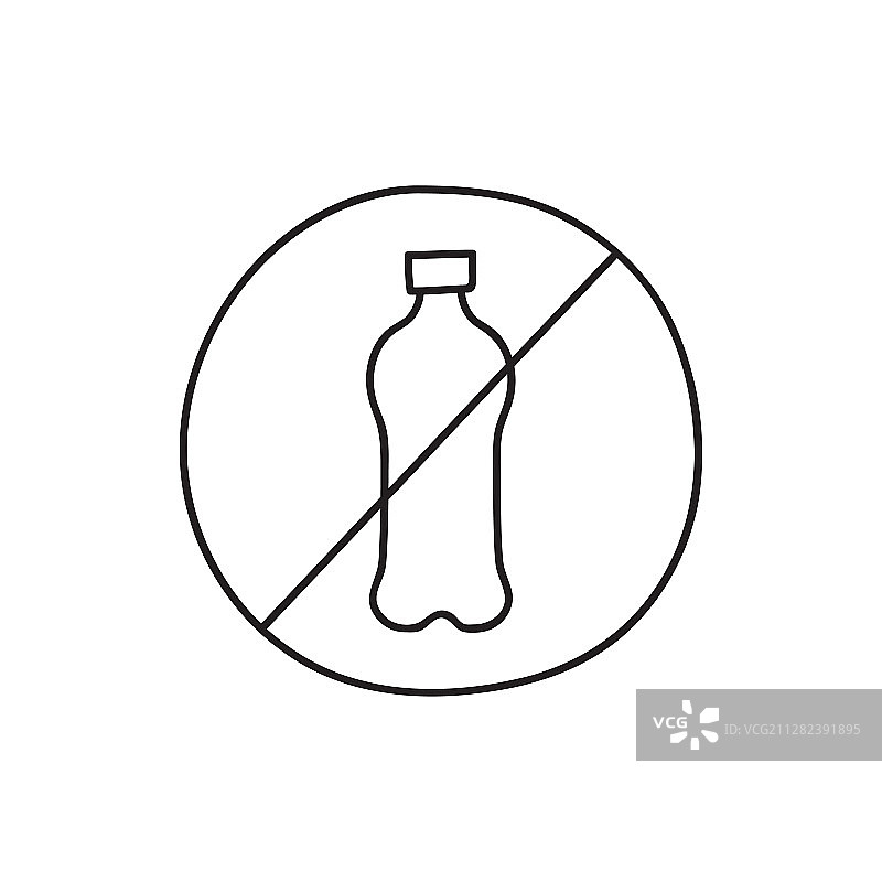 禁止塑料垃圾图片素材