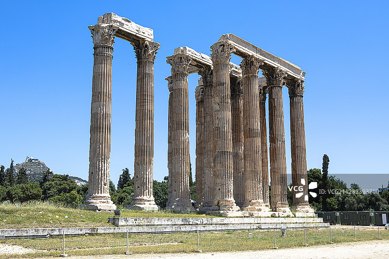 希腊奥林匹亚宙斯神殿图片素材