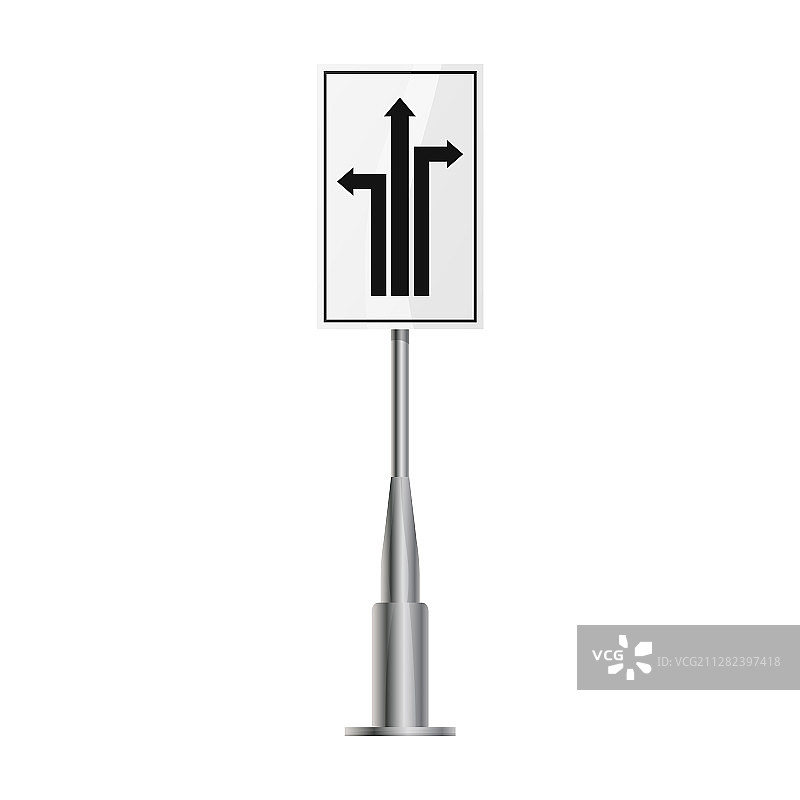 街道箭头卡通图标图片素材