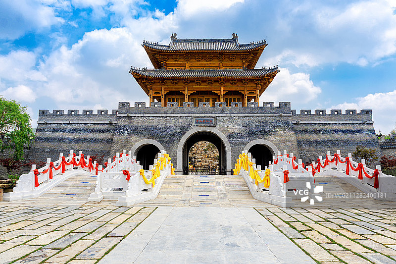 沂水雪山彩虹谷图片素材