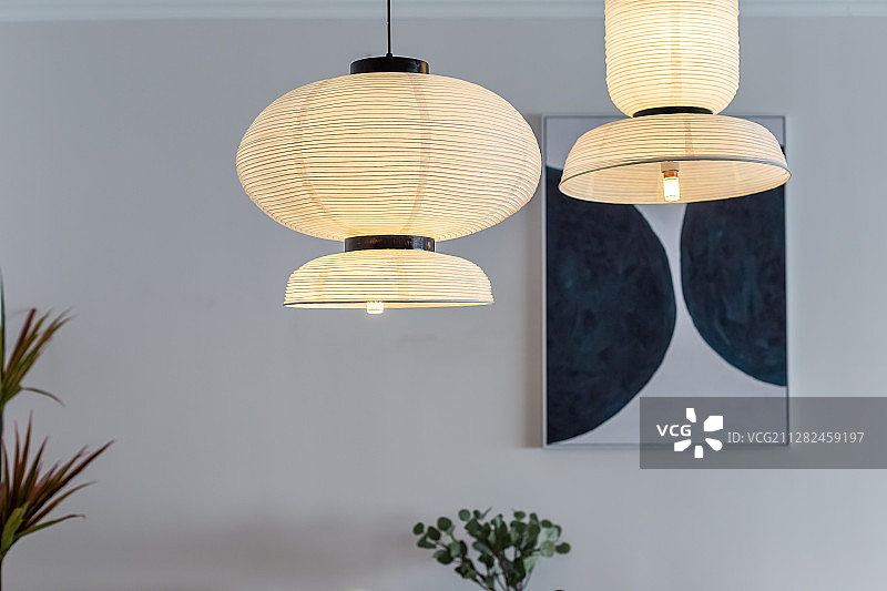 客厅空间局部灯装饰物图片素材