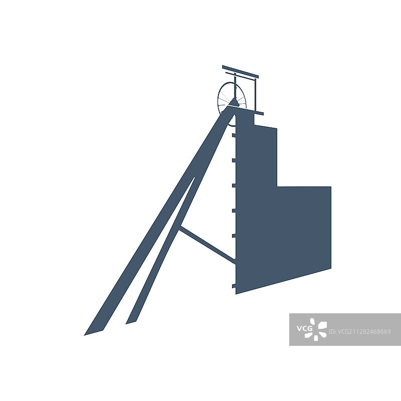 煤矿开采图标图片素材