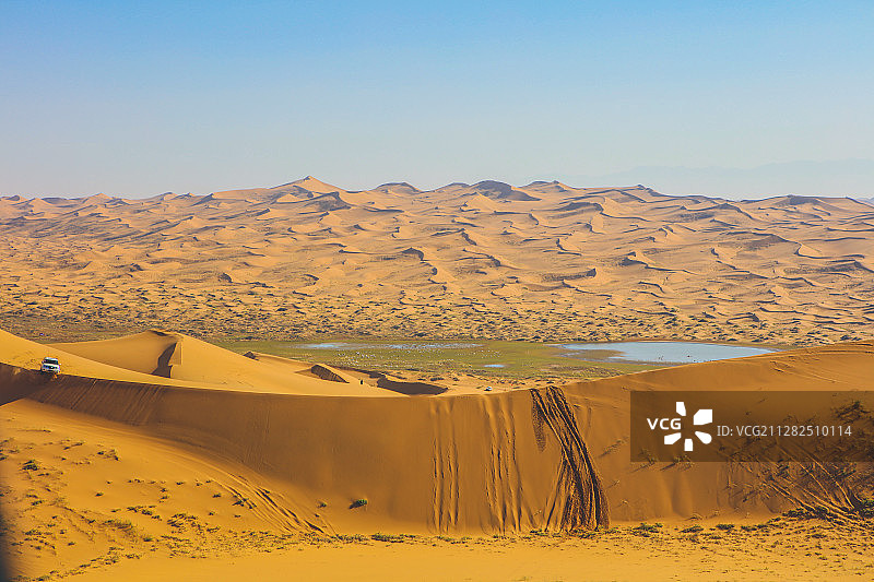 阿拉善沙漠图片素材