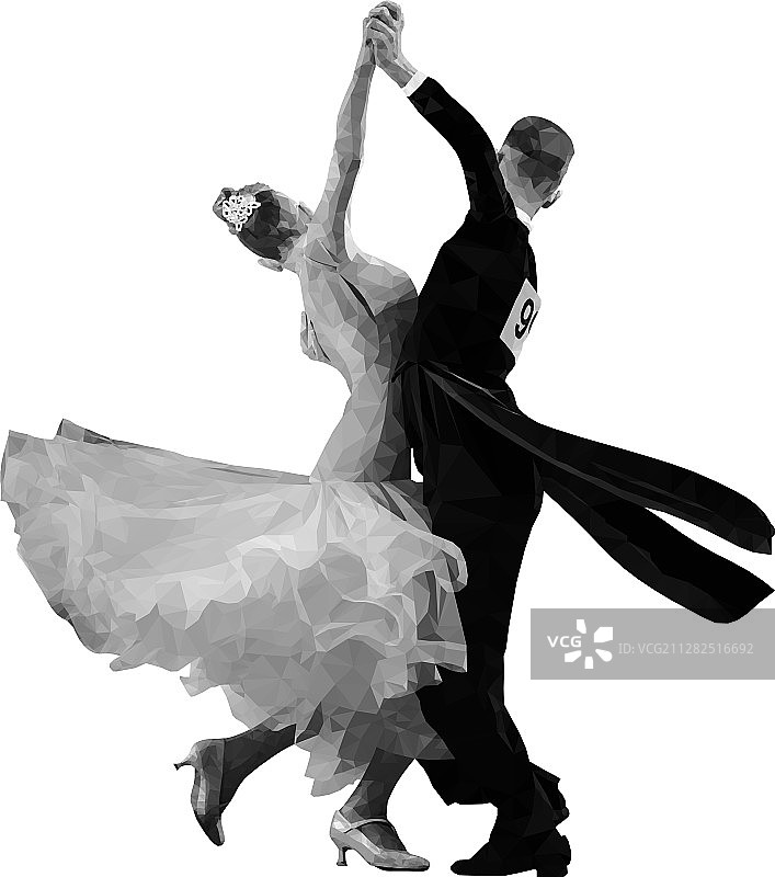 情侣舞者图片素材