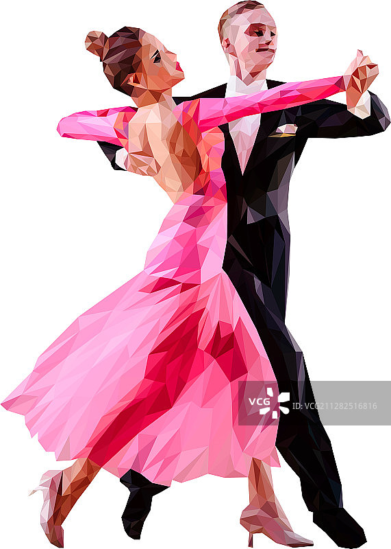 情侣跳交谊舞图片素材