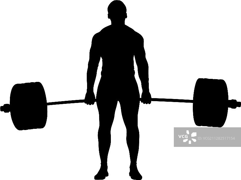 力量举硬拉成功尝试图片素材