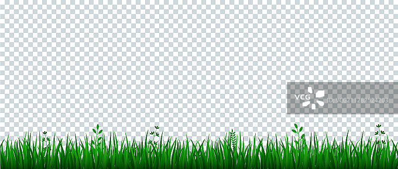 绿色草地边界图片素材