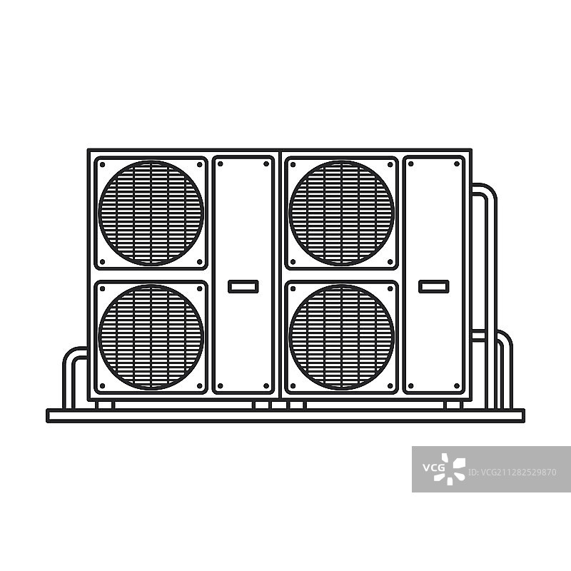 线性通风图标图片素材