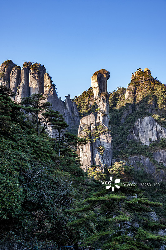 江西上饶三清山《巨蟒出山》景观图片素材
