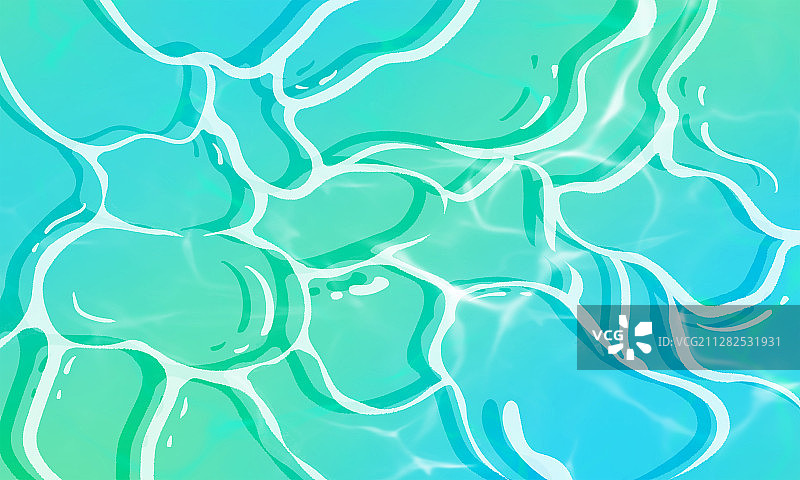 波浪水纹背景图片素材