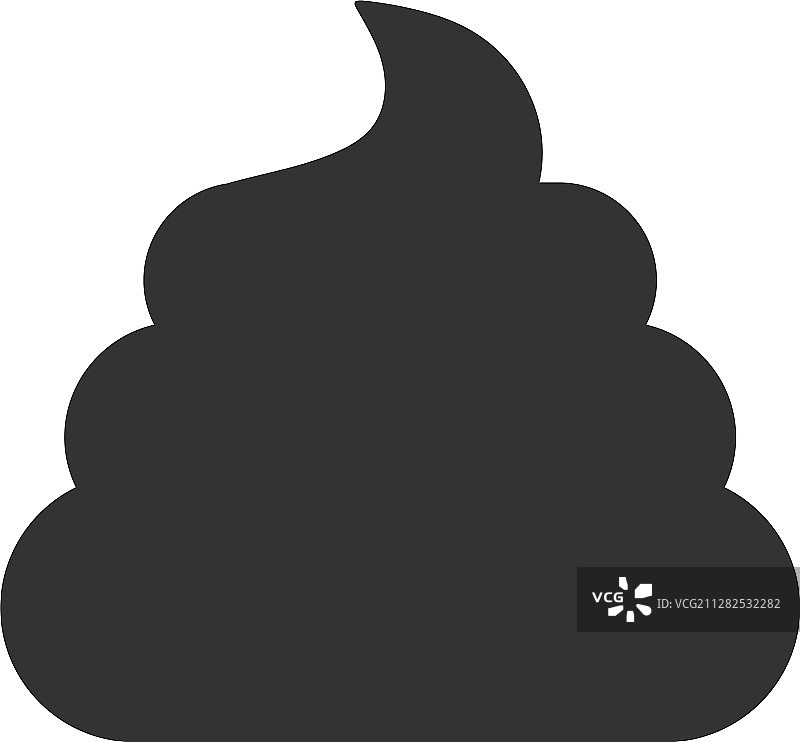 一堆棕色狗粪图标图片素材