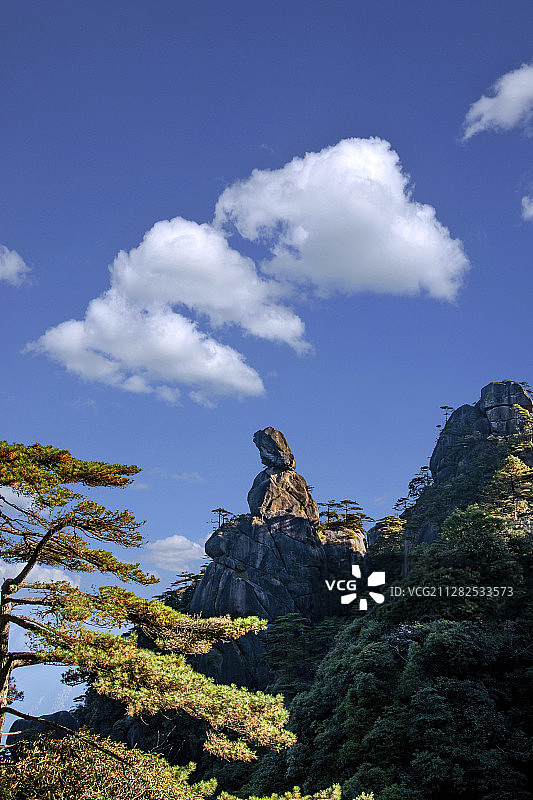 江西上饶三清山《女神峰》图片素材