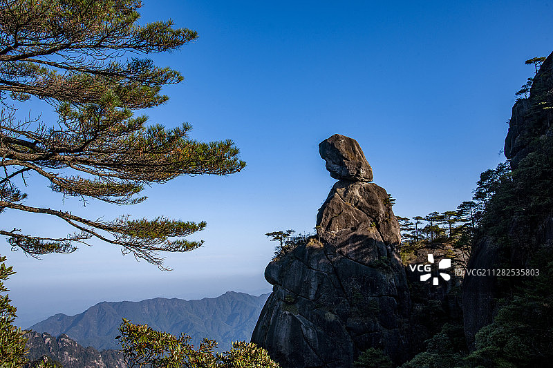 江西上饶三清山《女神峰》图片素材