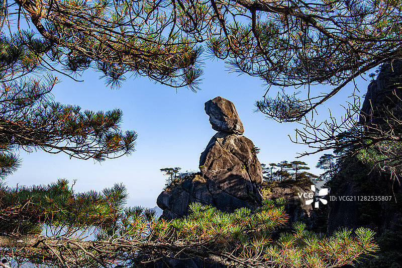 江西上饶三清山《女神峰》图片素材