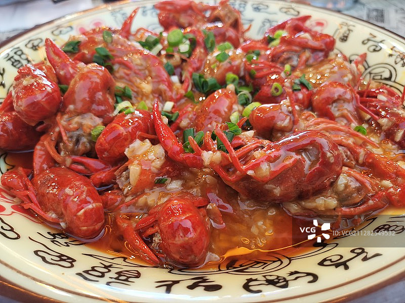蒜蓉小龙虾图片素材