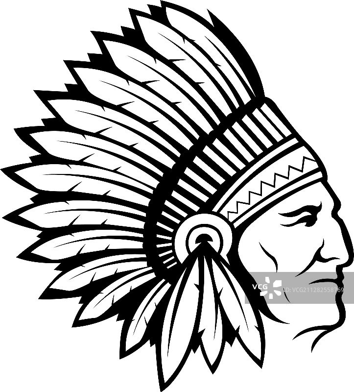 北美印第安人图片素材