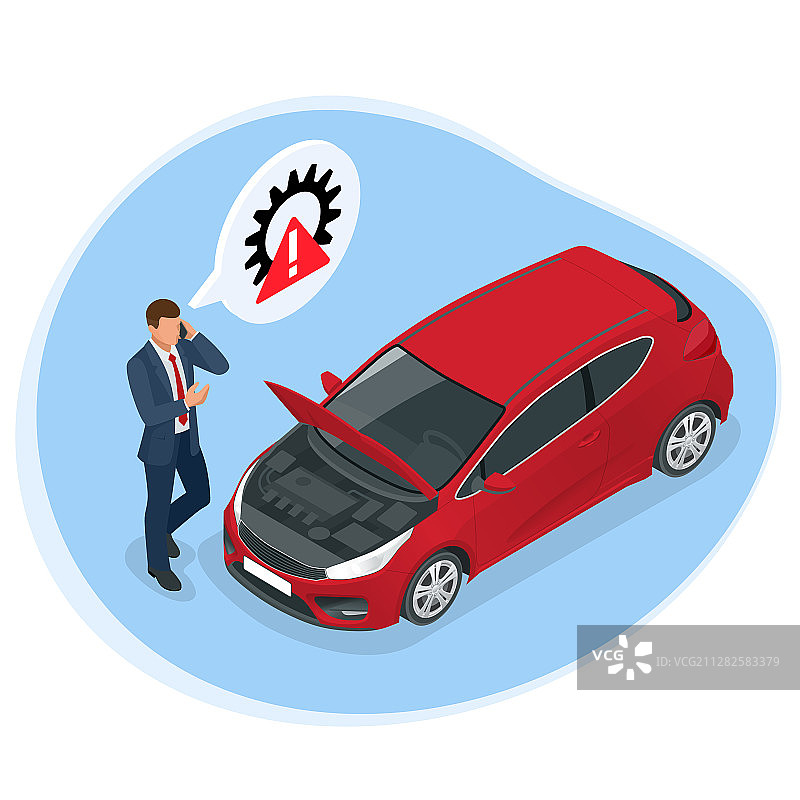 在线道路救援汽车维修图片素材