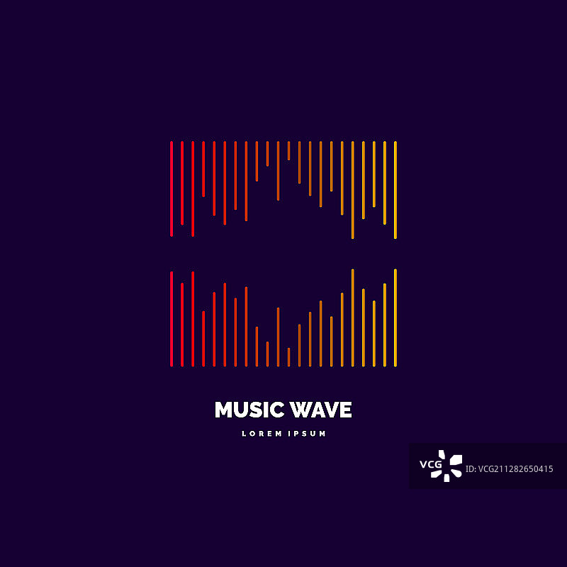 音乐波浪图片素材