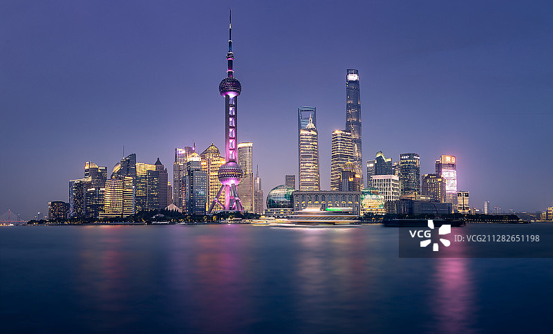 夜色魔都图片素材