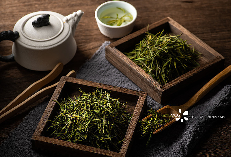 安吉白茶图片素材