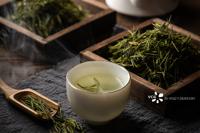 安吉白茶图片素材