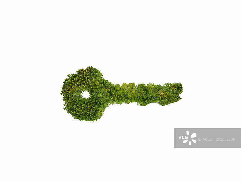 绿色钥匙图片素材