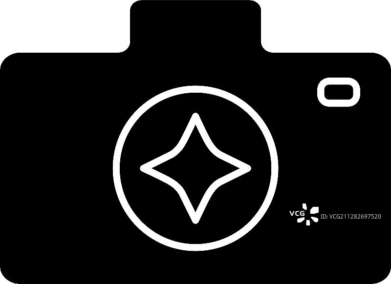 相机增强标志图标图片素材